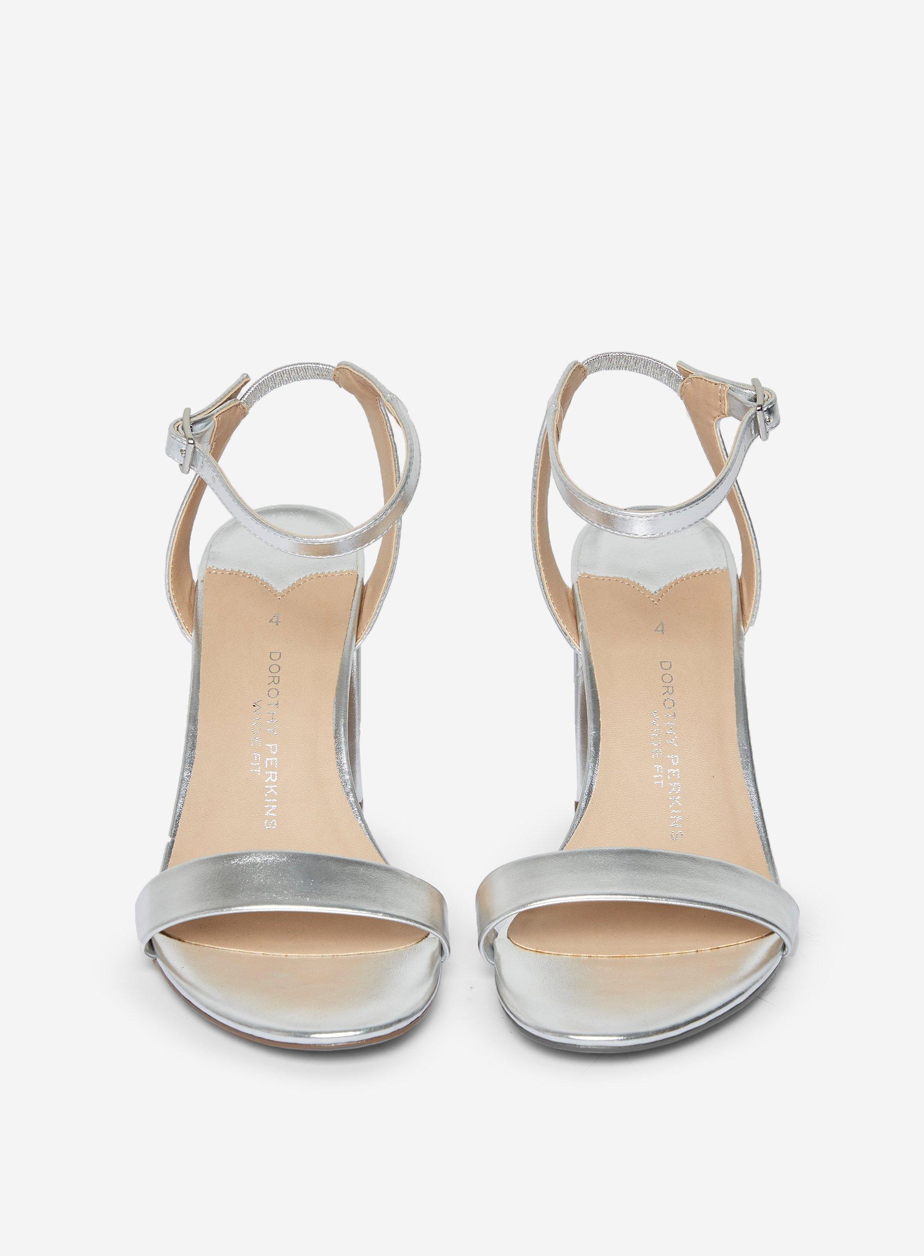 Dorothy perkins silver 2025 shoes sale